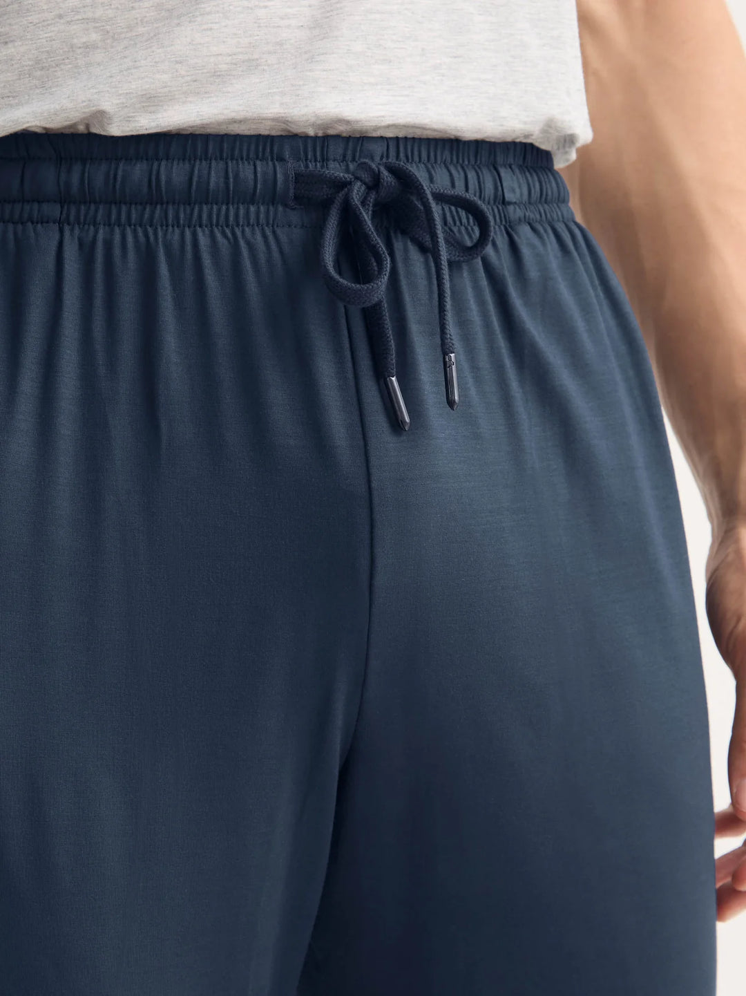 Derek Rose Basel Track Pants in Navy Blue