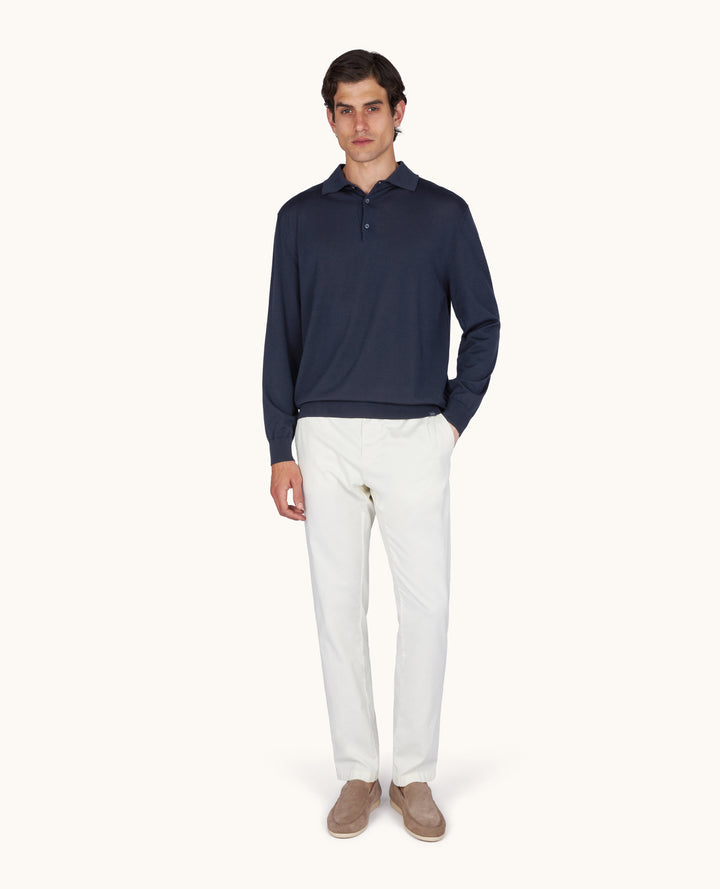 Paul & Shark 140's Polo Shirt in Blue