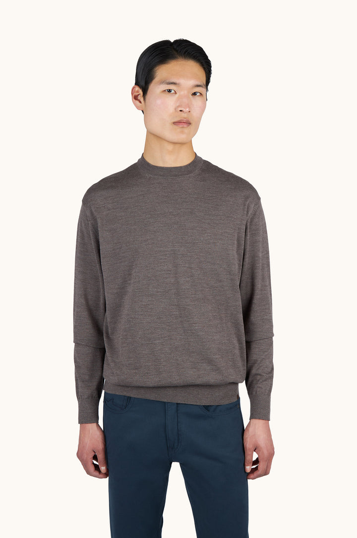 Paul & Shark Sweater in Coffee Quartz