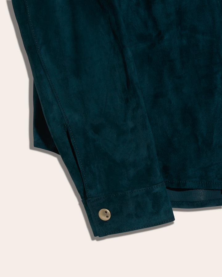 Savas Lowry Shirt Jacket in Bay Blue