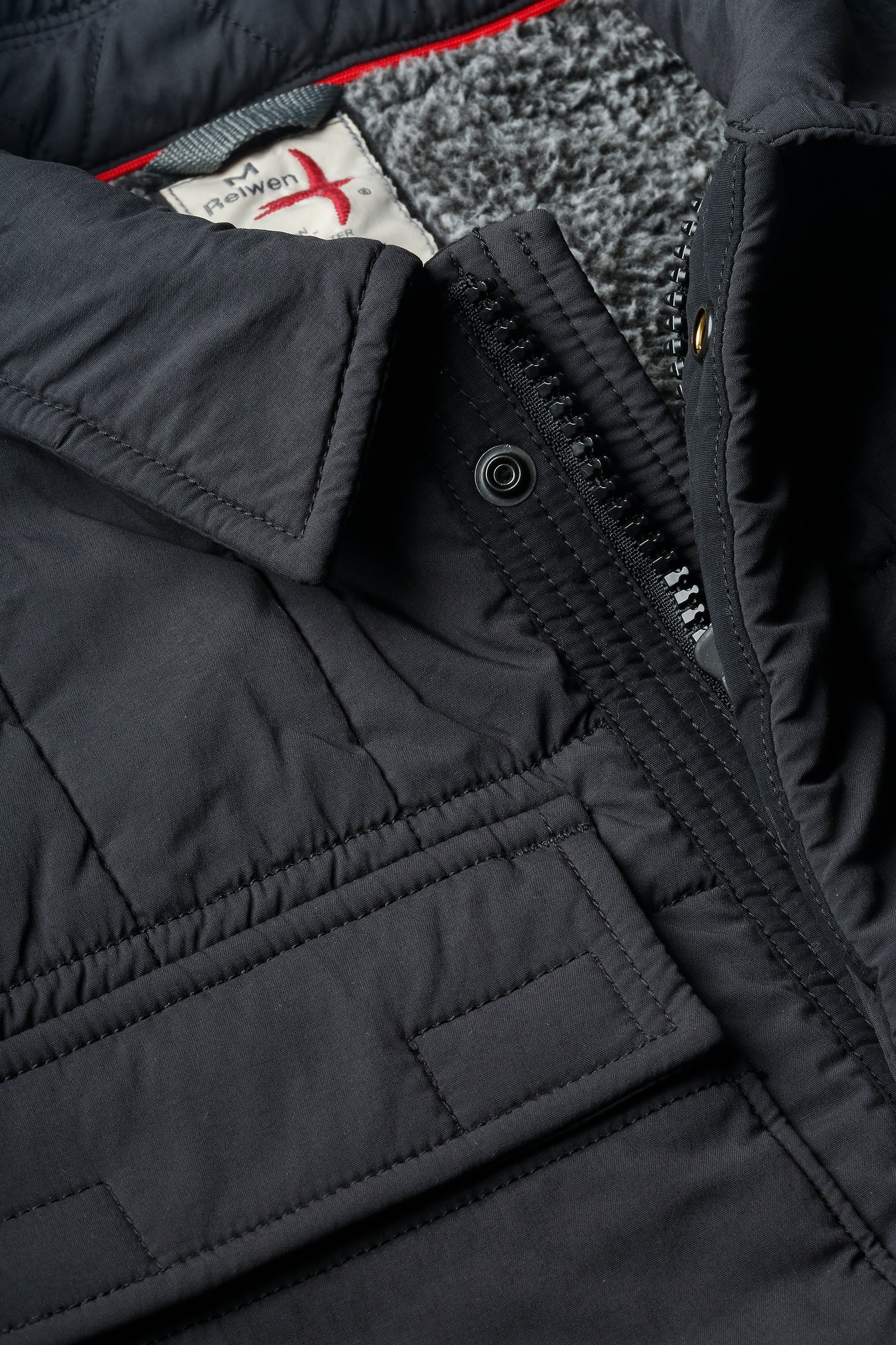 Relwen Insulated Field Jacket in Black Fade