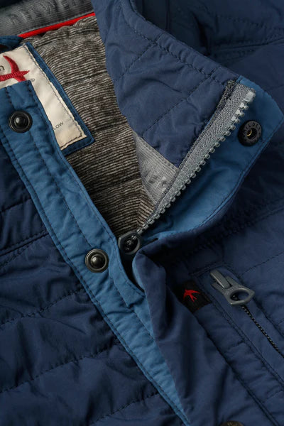 Relwen Windzip Vest in Bright Navy