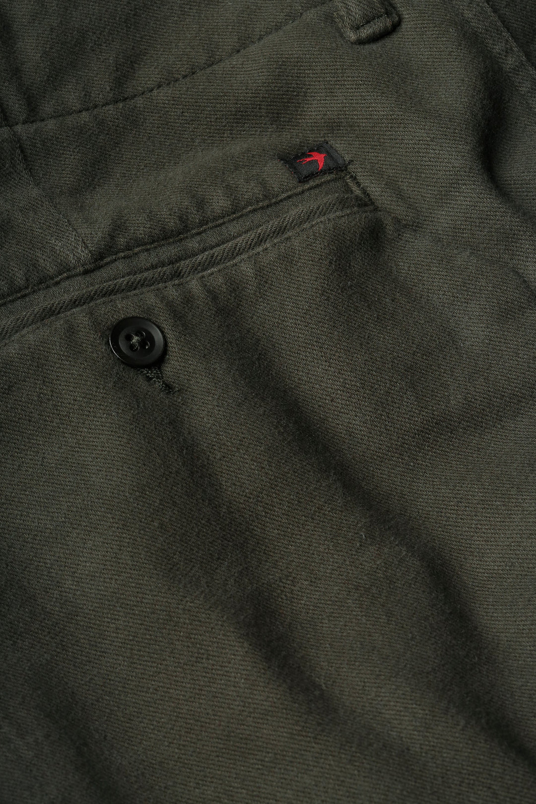 Relwen Moleskin Chino Sport Pant in Char Loden