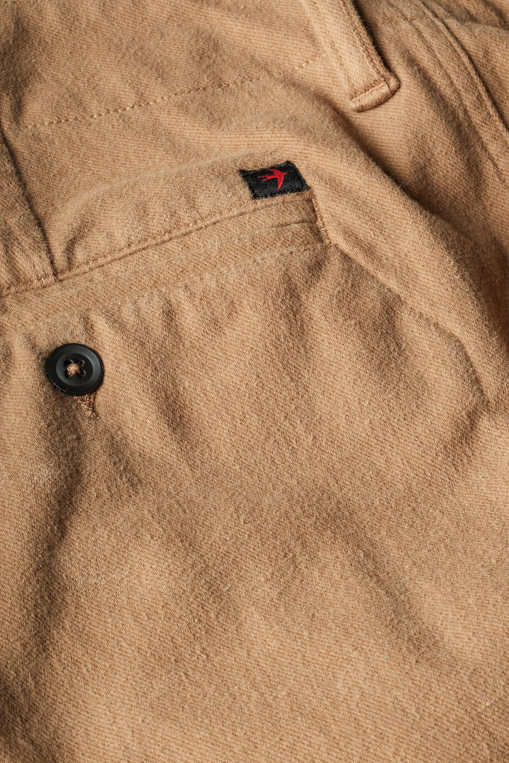 Relwen Moleskin Chino in Camel