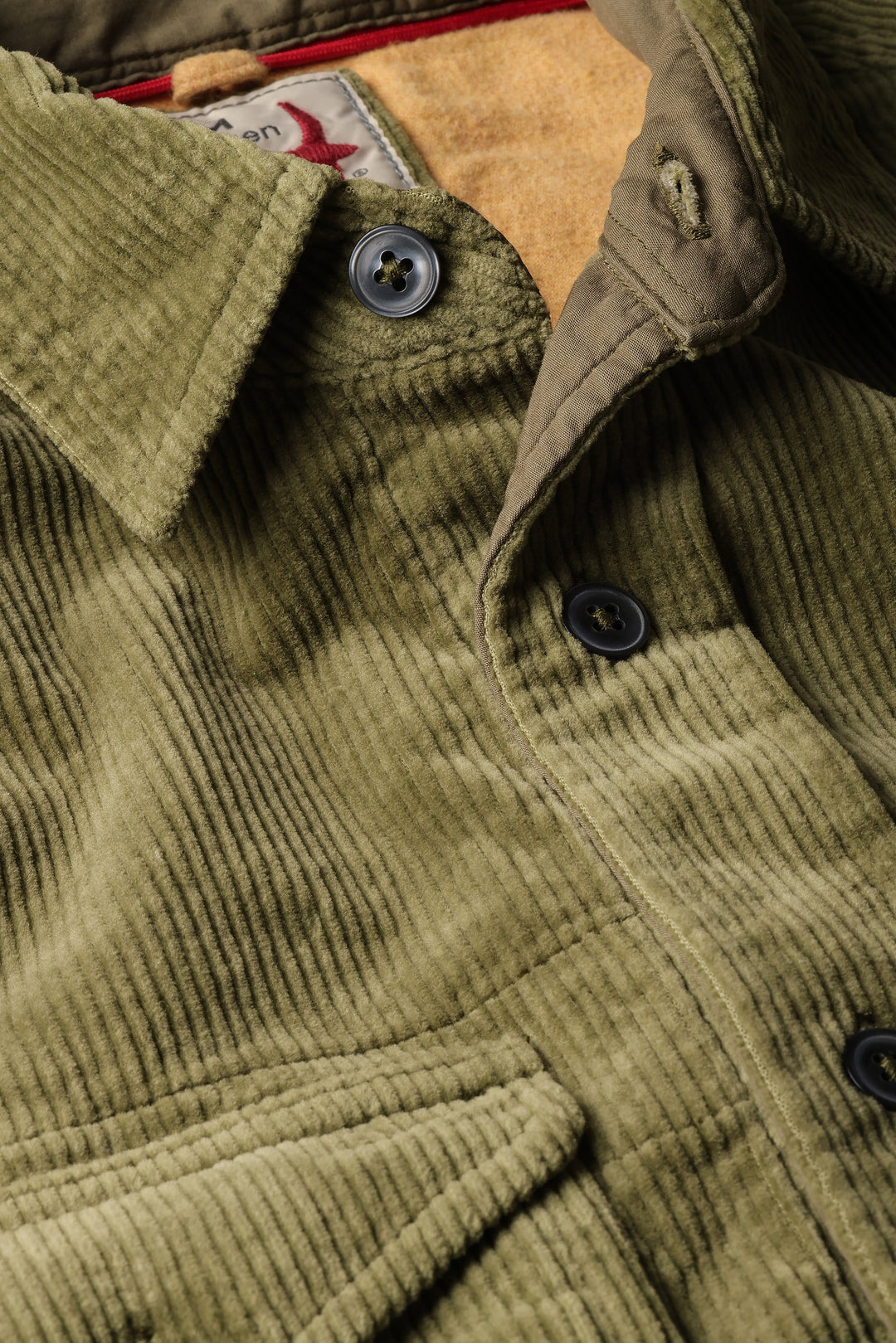 Relwen Cord Workshirt in Moss