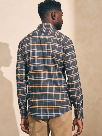 Faherty All The Time Sport Shirt in Granite Canyon Plaid