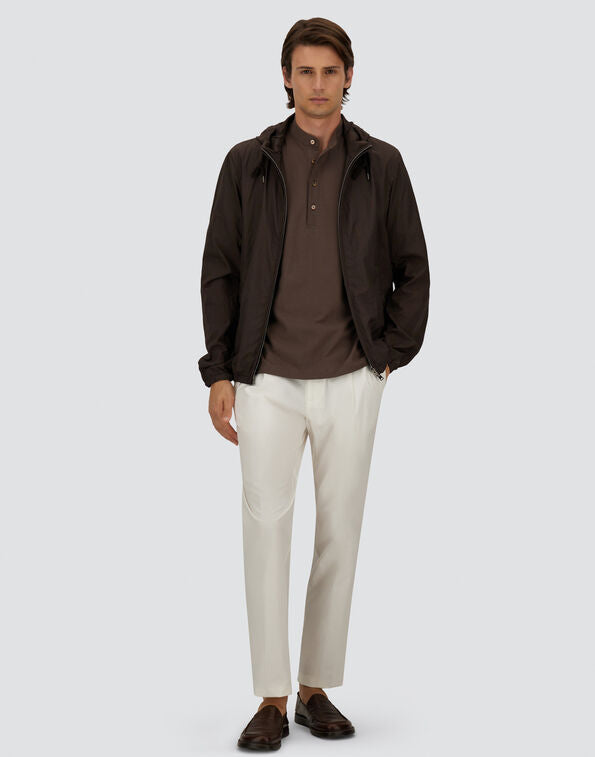 Herno Ripstop Jacket in Brown