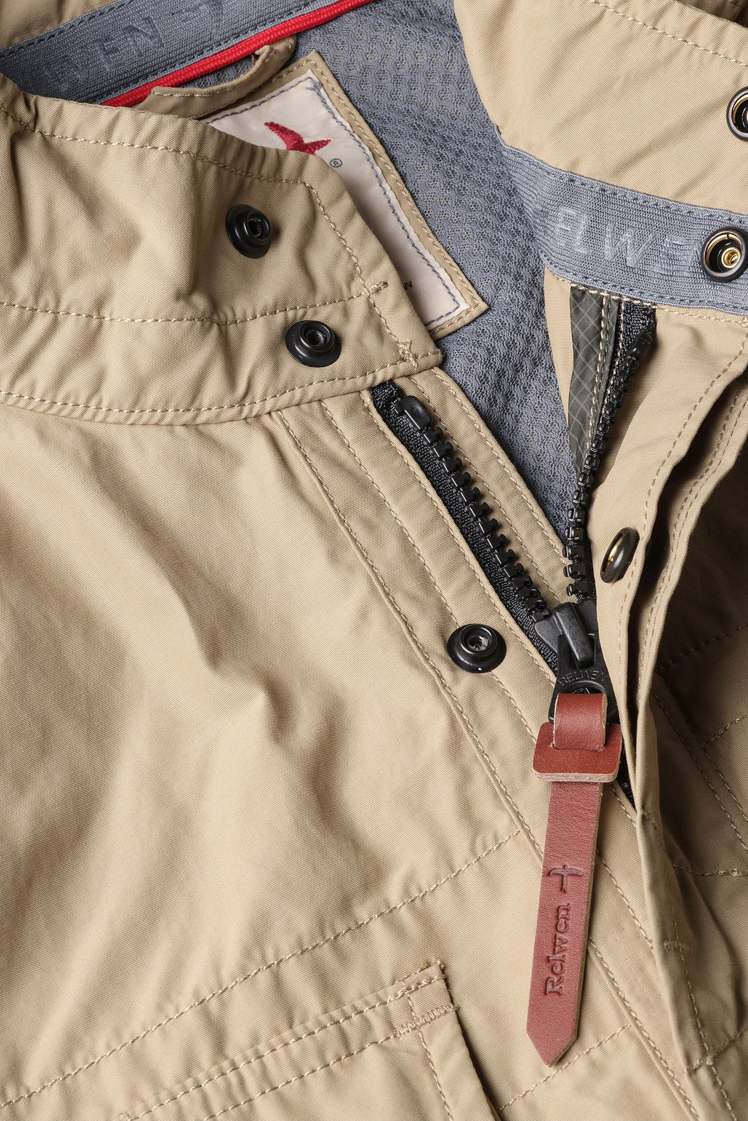 Relwen Sailcloth Tanker Jacket in Desert Khaki