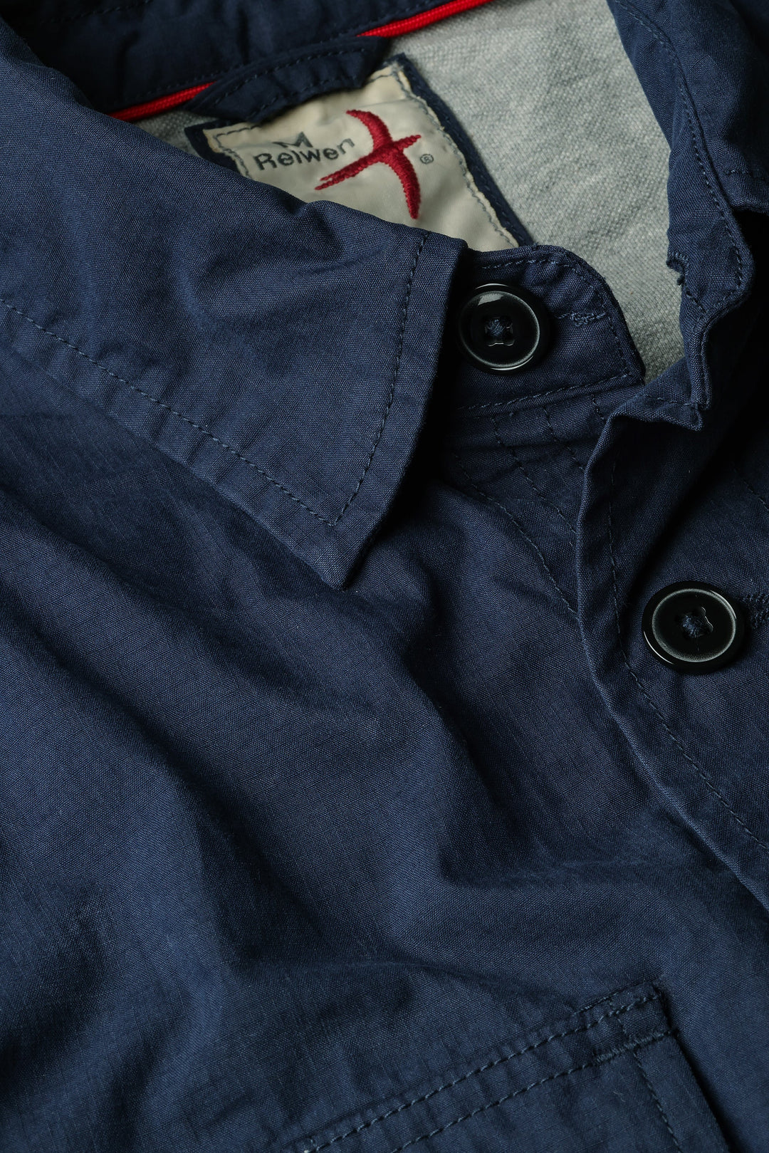 Relwen Combat Overshirt in Bright Navy