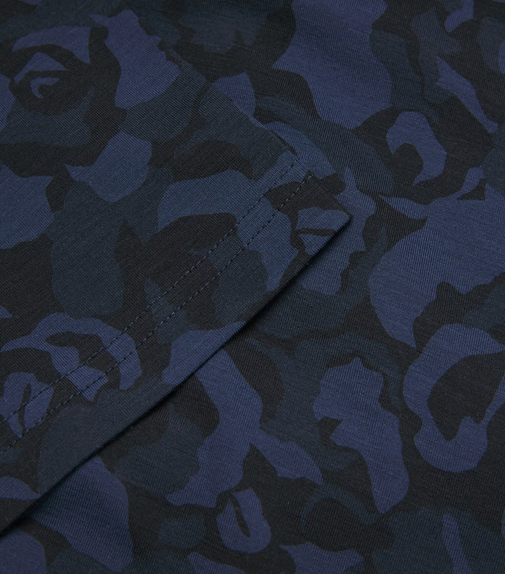 Derek Rose London T-Shirt in Navy Floral Camo