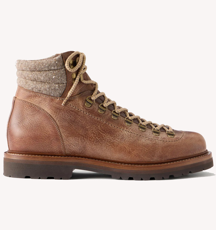 Brunello Cucinelli Hiker Boot in Camel