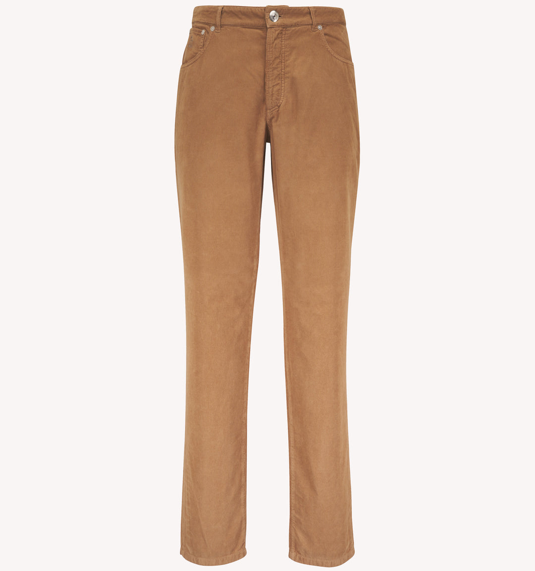 Brunello Cucinelli Fine Wale Corduroy 5-Pocket in Camel