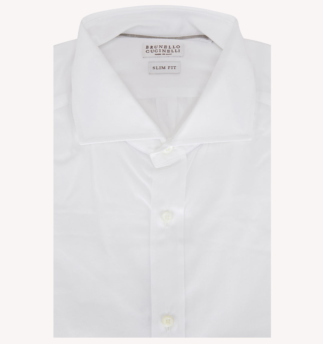 Brunello Cucinelli Dress Shirt in White Brunello Cucinelli Dress Shirt in White