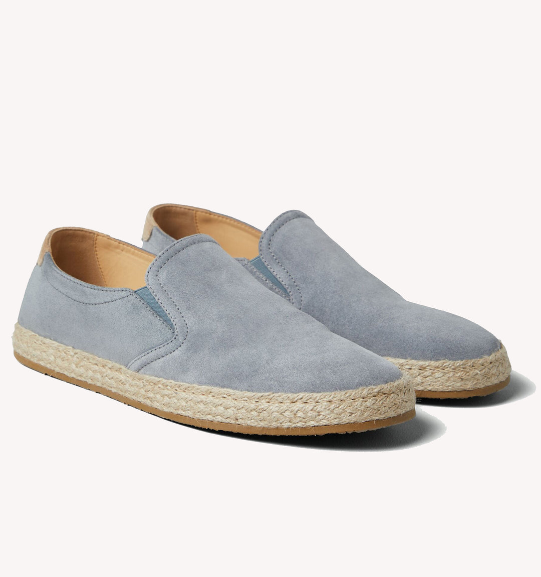 Brunello Cucinelli Slip-On Loafer in Grey Blue