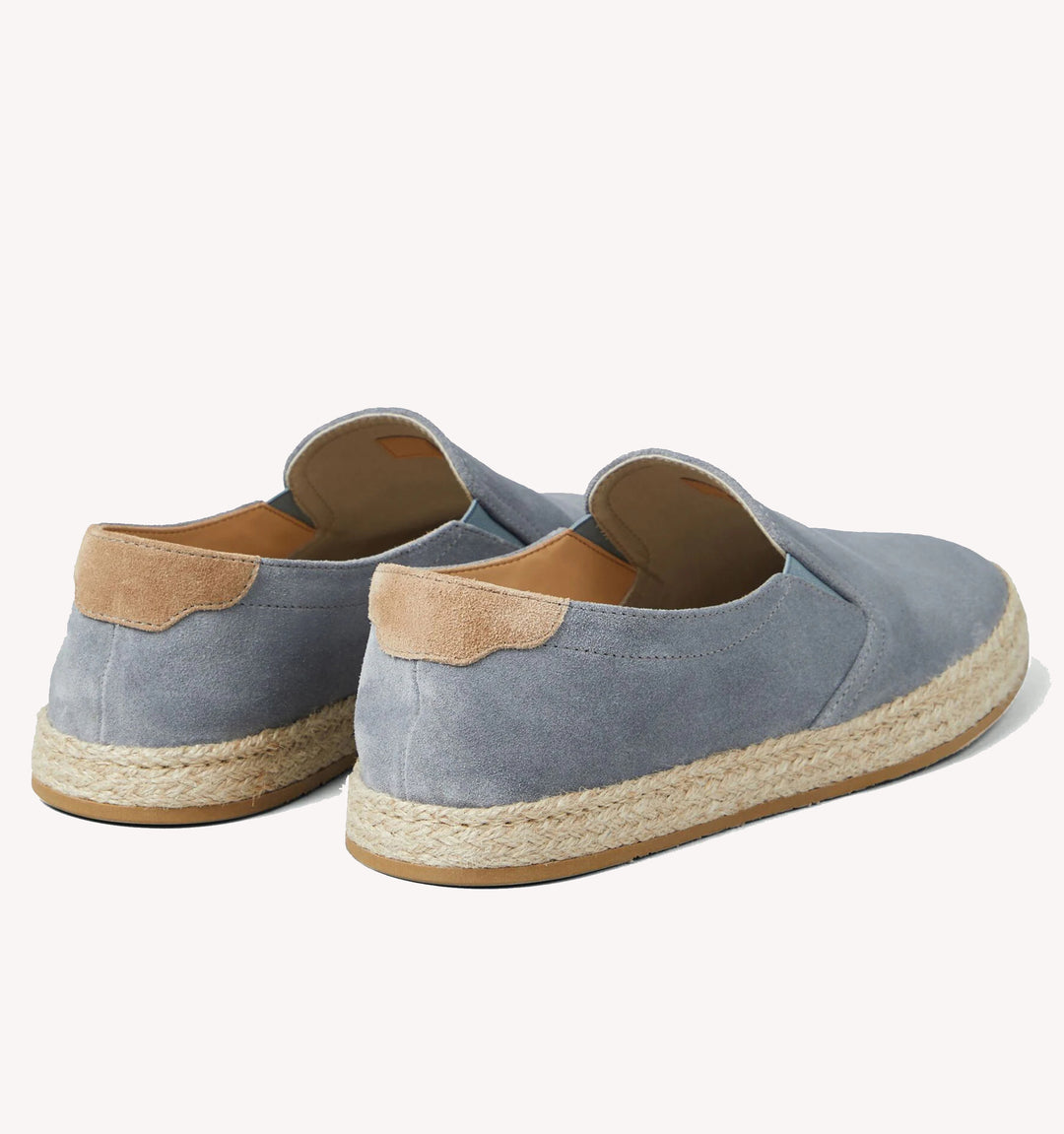 Brunello Cucinelli Slip-On Loafer in Grey Blue