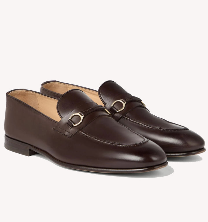 Brunello Cucinelli Loafer in Dark Brown