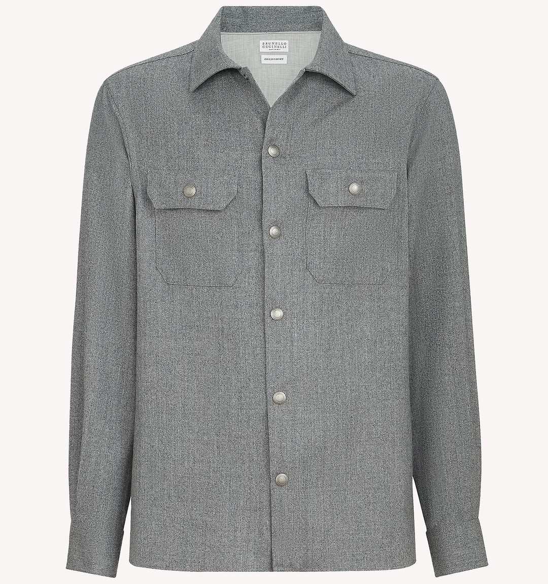 Brunello Cucinelli Overshirt in Grey