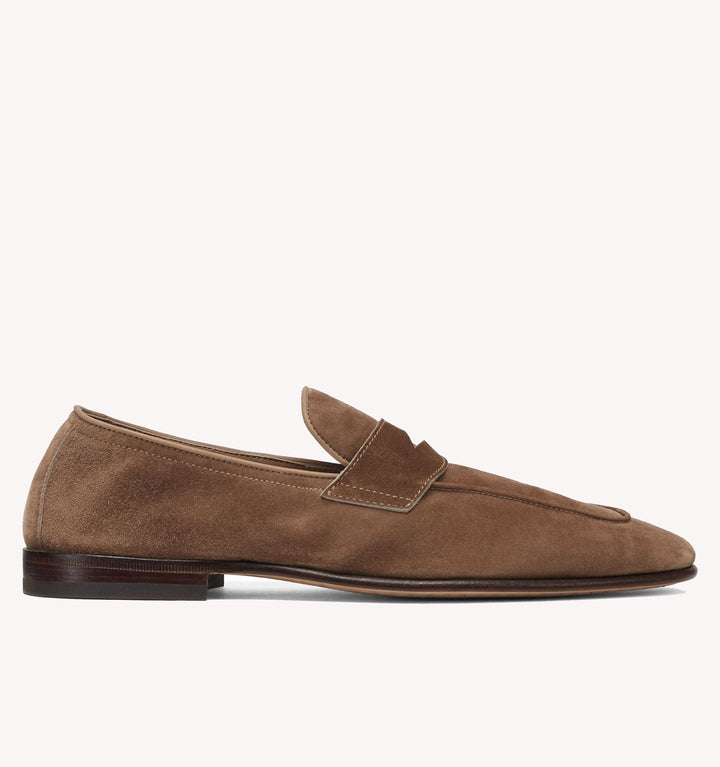 Brunello Cucinelli Slip-On Loafer in Brown
