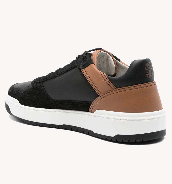 Brunello Cucinelli Paneled Sneaker in Black