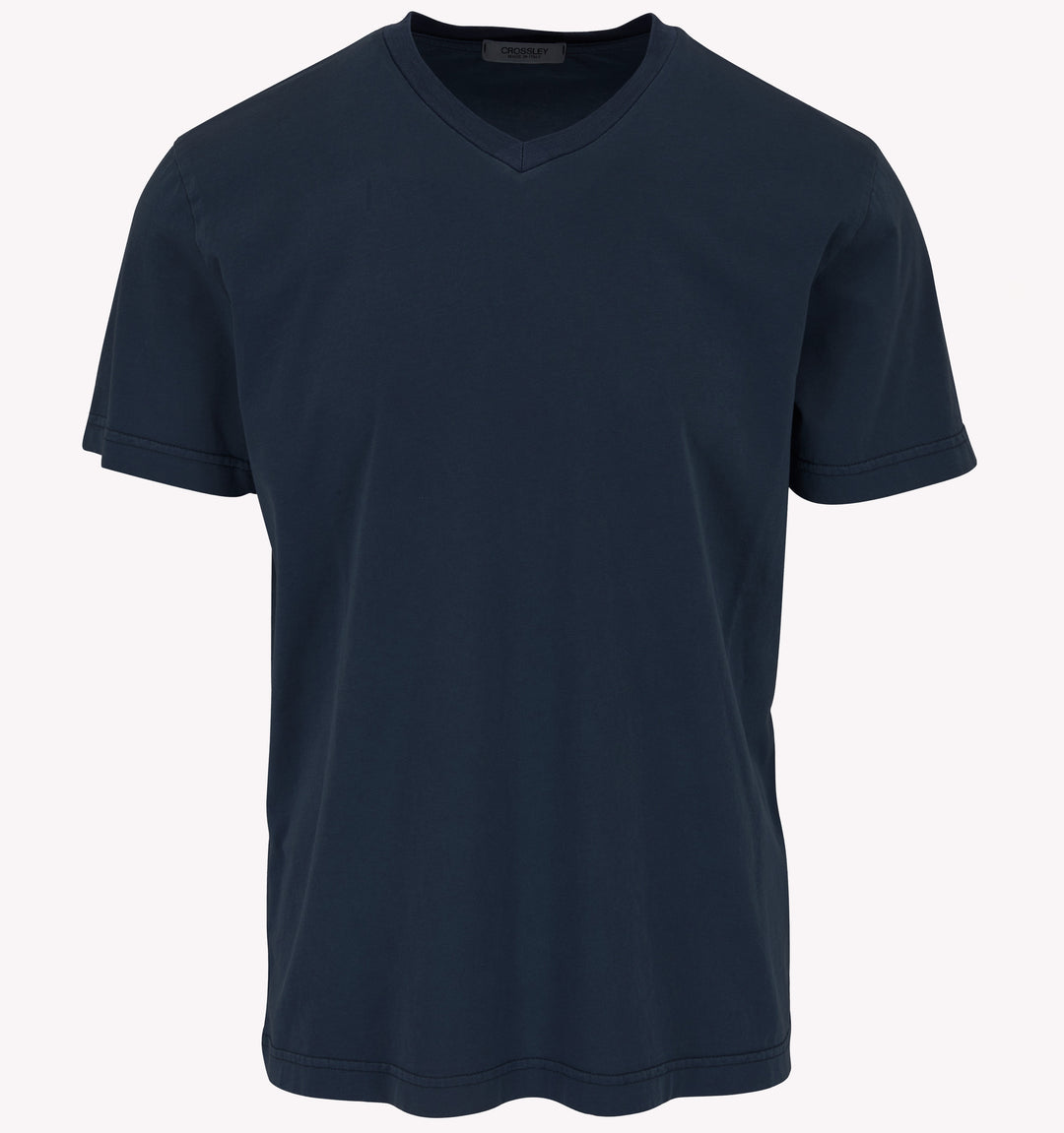 Crossley V-Neck T-Shirt in Blue