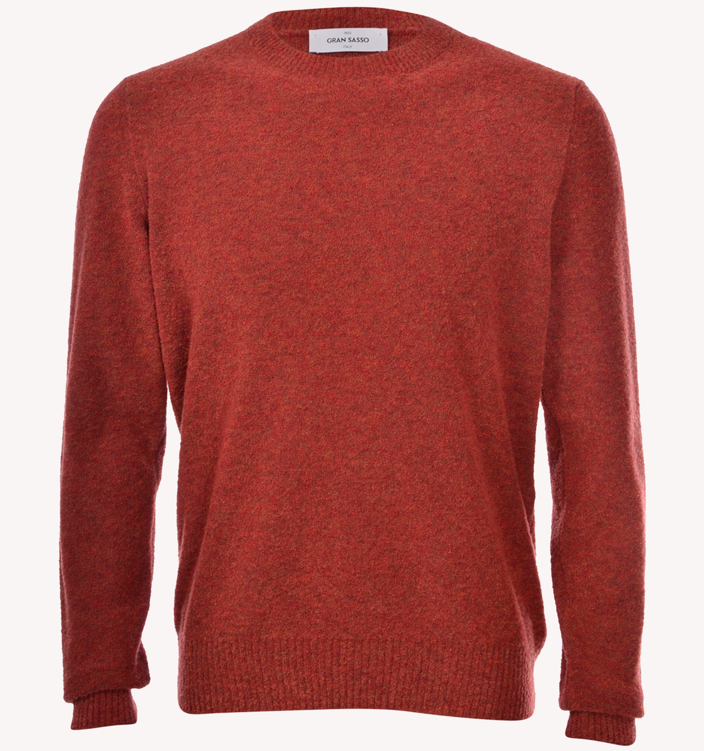 Gran Sasso Boucle Sweater in Rust