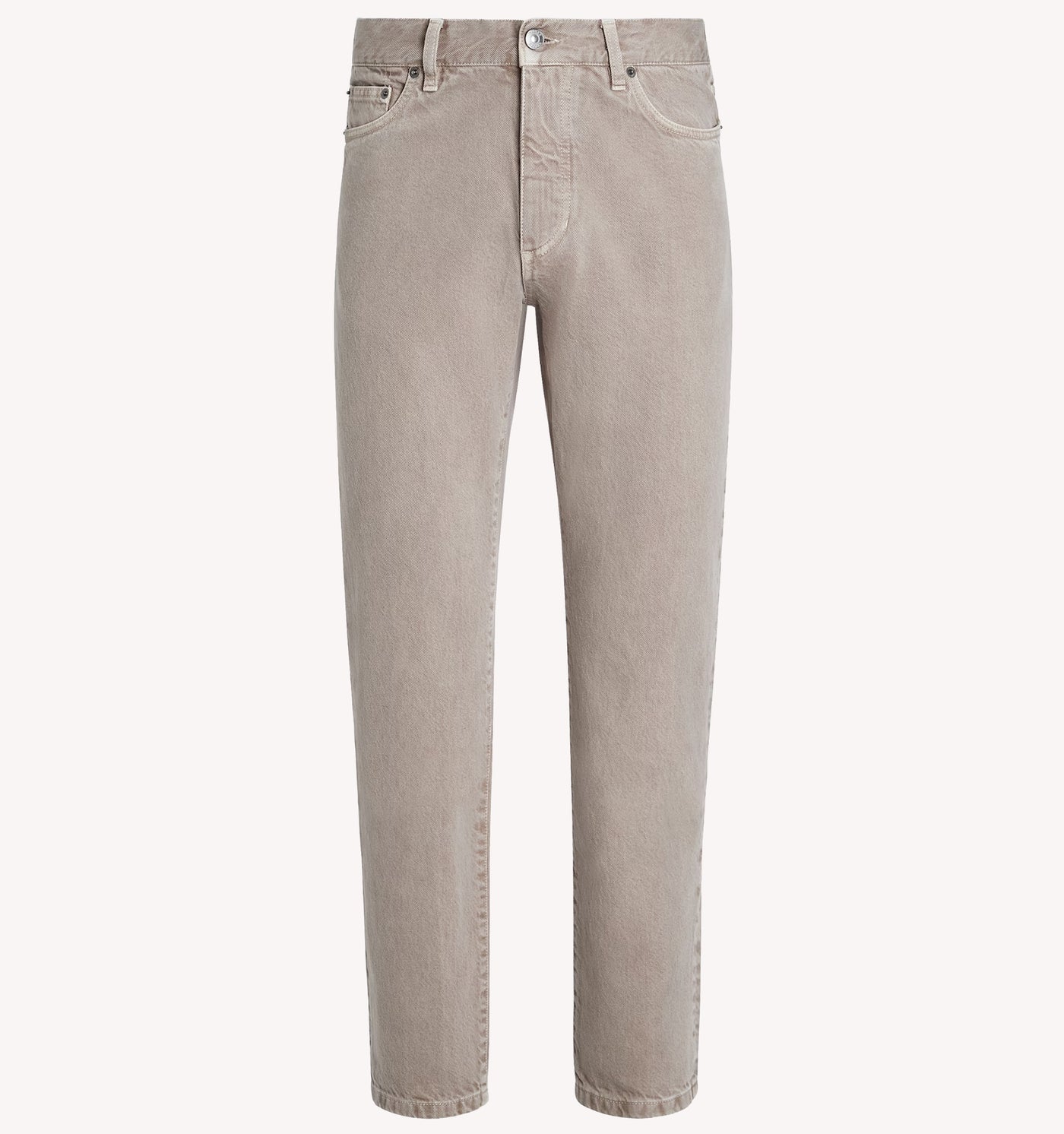 Zegna Gan Jeans in Light Taupe Marble