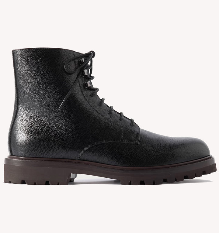 Brunello Cucinelli Lace-up Boot in Black