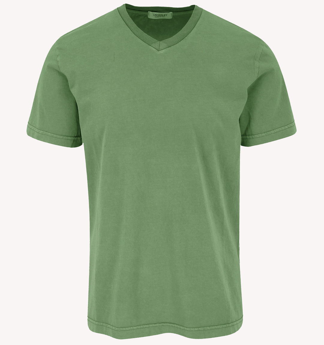 Crossley V-Neck T-Shirt in Light Green