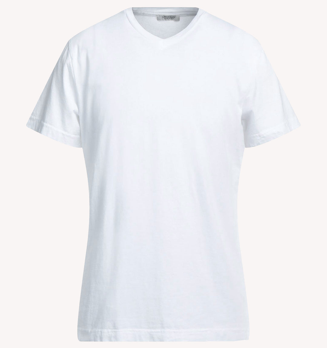 Crossley V-Neck T-Shirt in White