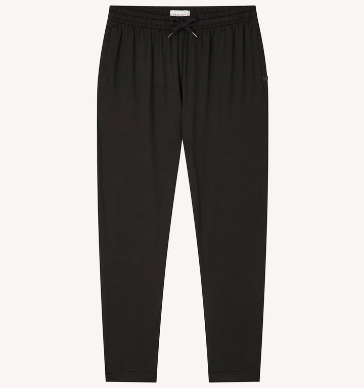 Derek Rose Basel Track Pants in Black