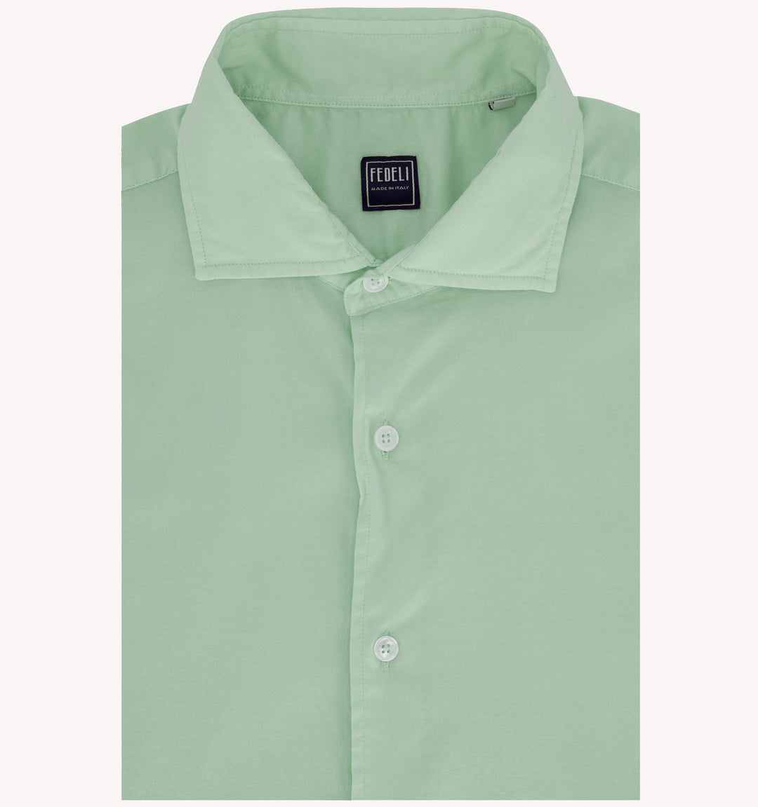 Fedeli Sport Shirt in Light Green
