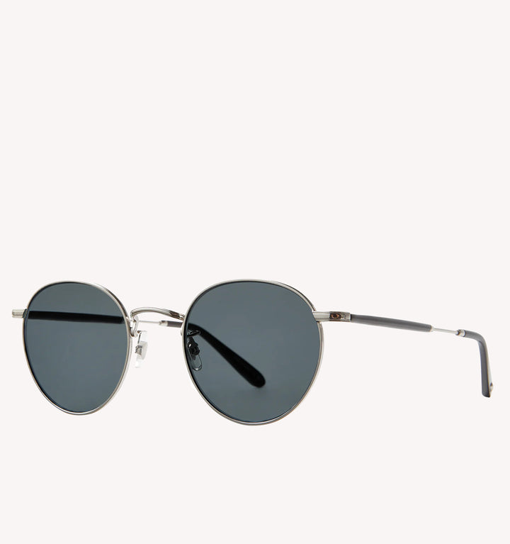 Garrett Leight Wilson M Sun Sunglasses in Black Blue Smoke