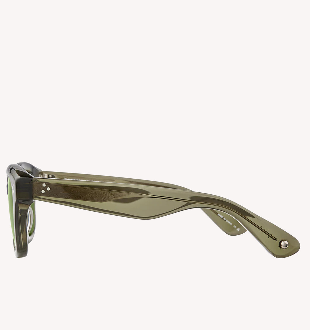 Garrett Leight Cyprus Sun Sunglasses in Willow Green