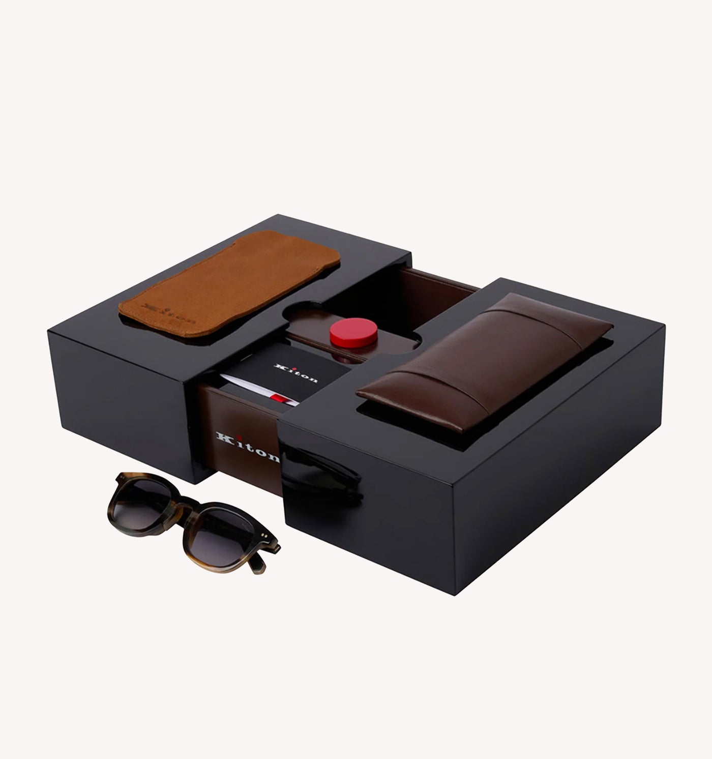Kiton Pathos Sunglasses in Brown