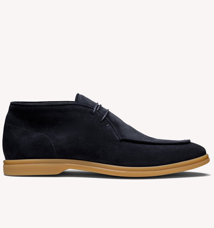 Munro Mid-Top City Chukka Boot in Navy