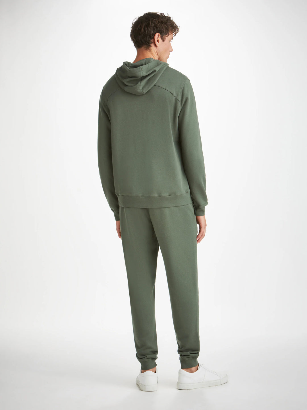 Derek Rose Quinn Sweatshirt in Soft Green