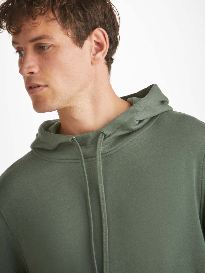 Derek Rose Quinn Sweatshirt in Soft Green