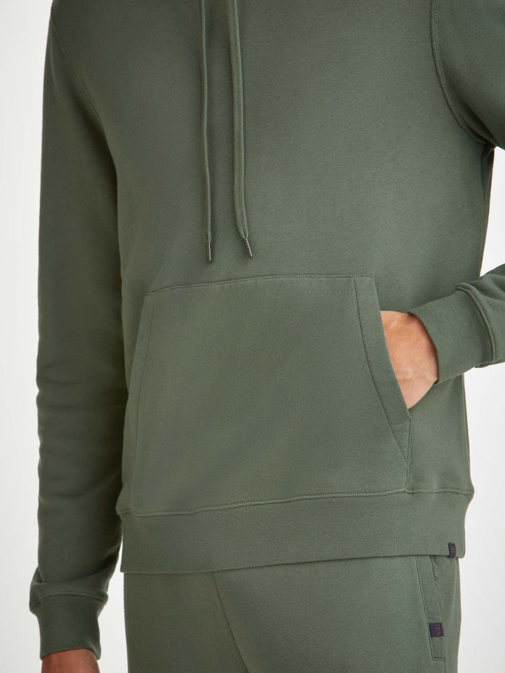 Derek Rose Quinn Sweatshirt in Soft Green