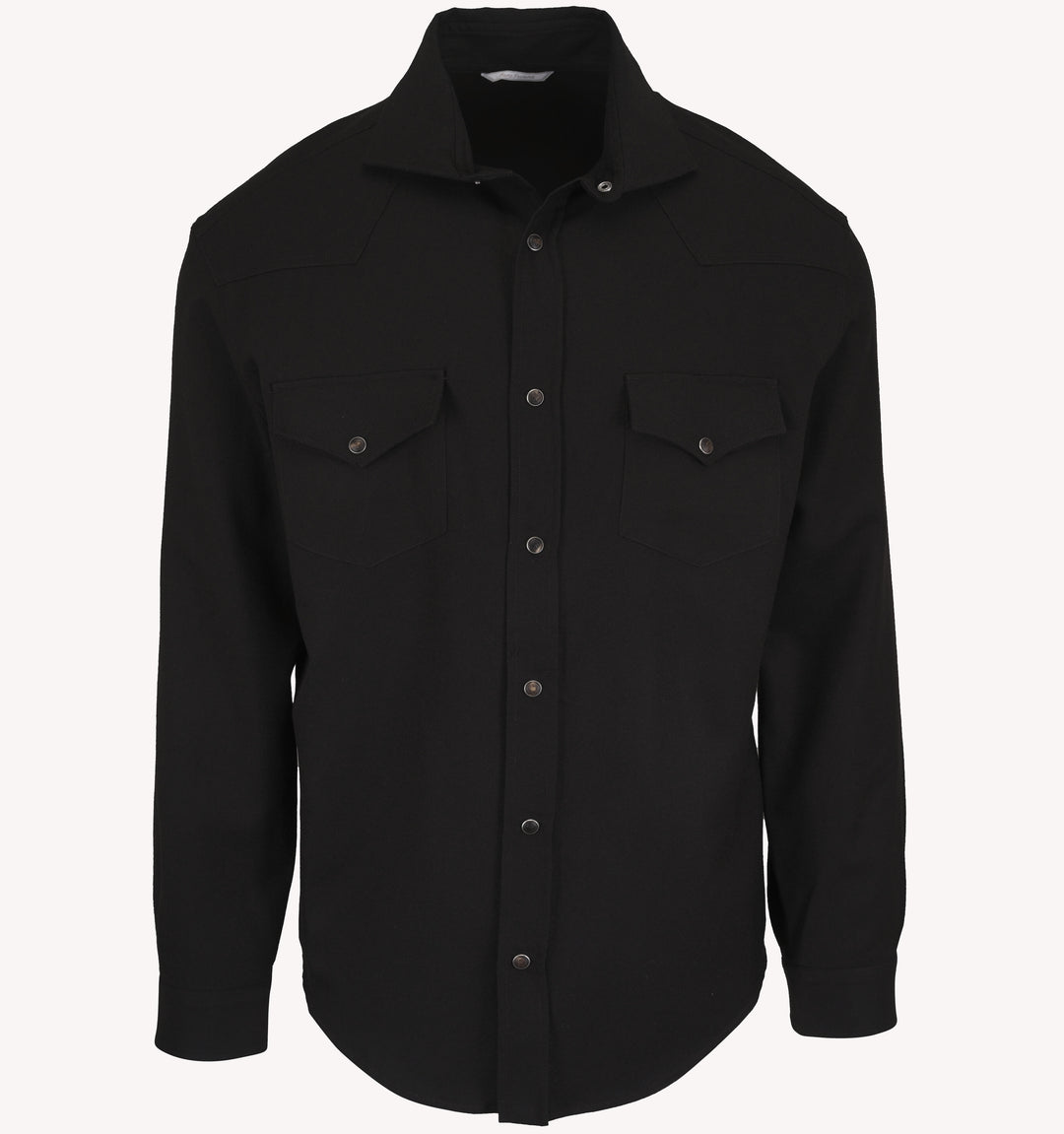 Pescarolo Ribot Overshirt in Black