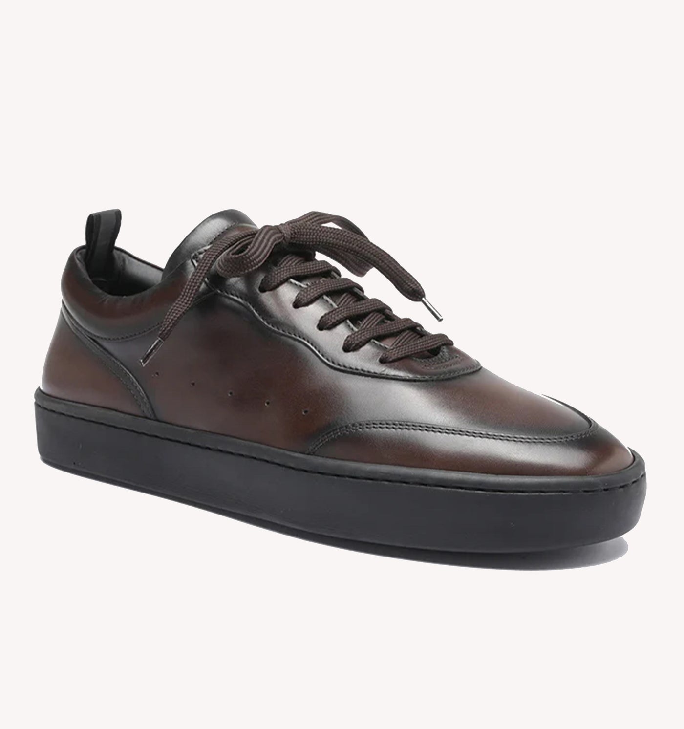 Officine Creative Kyle Sneaker in Dark Brown