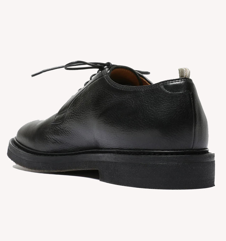 Officine Creative Hopkins Flexi Derby Shoe in Black