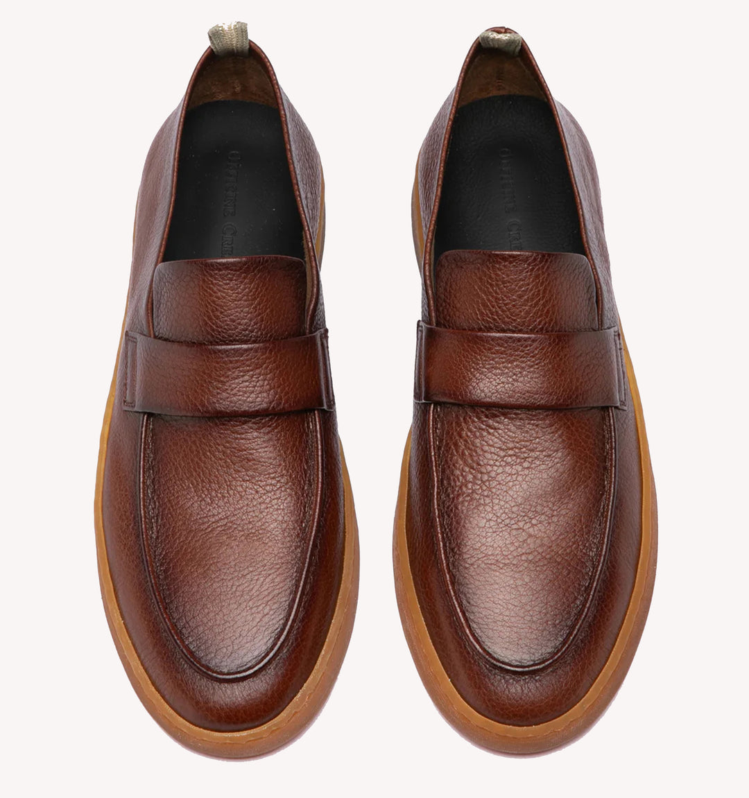 Officine Creative Herbie Loafer in Whiskey