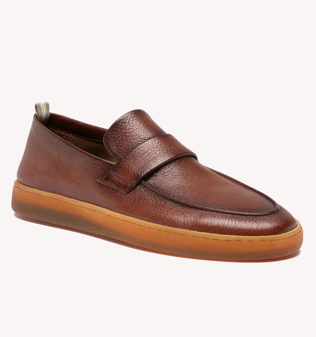 Officine Creative Herbie Loafer in Whiskey