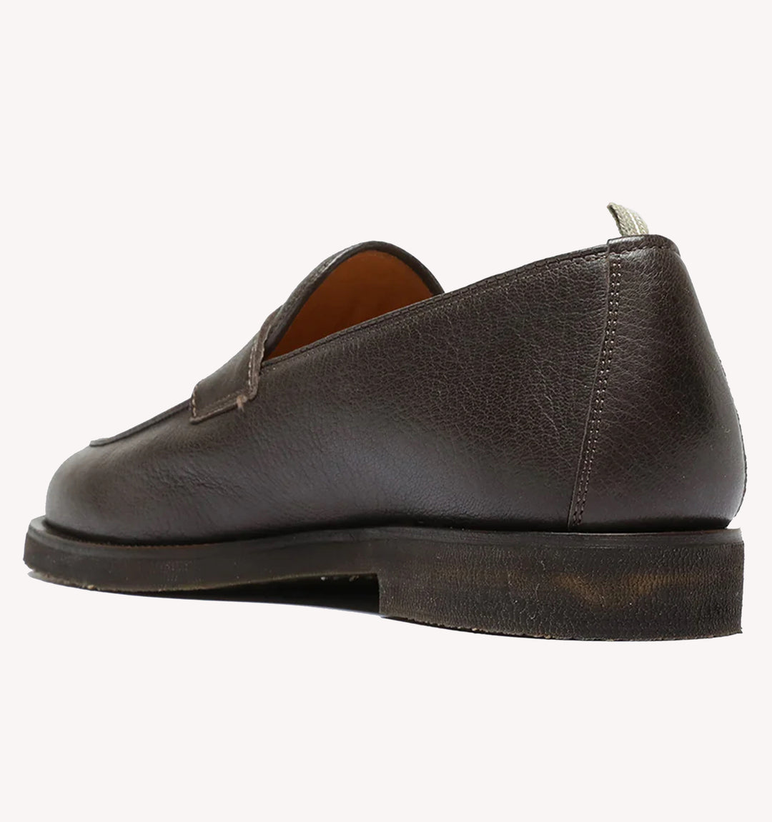 Officine Creative Opera Flexi Penny Loafer in Dark Brown