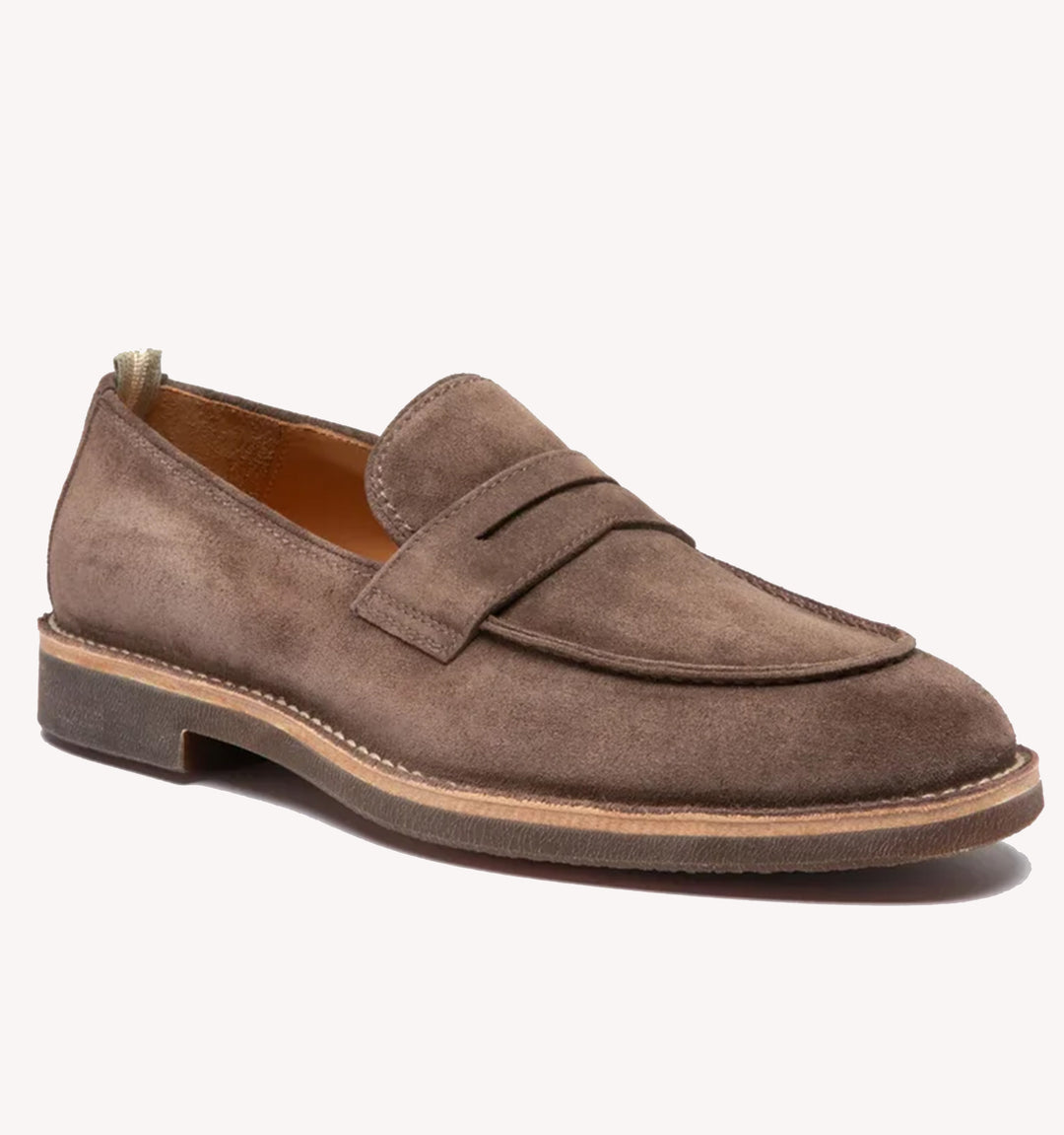Officine Creative Opera Flexi Penny Loafer in Quinoa
