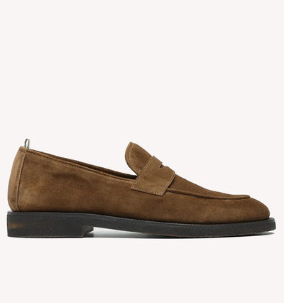 Officine Creative Opera Penny Loafer in Light Brown