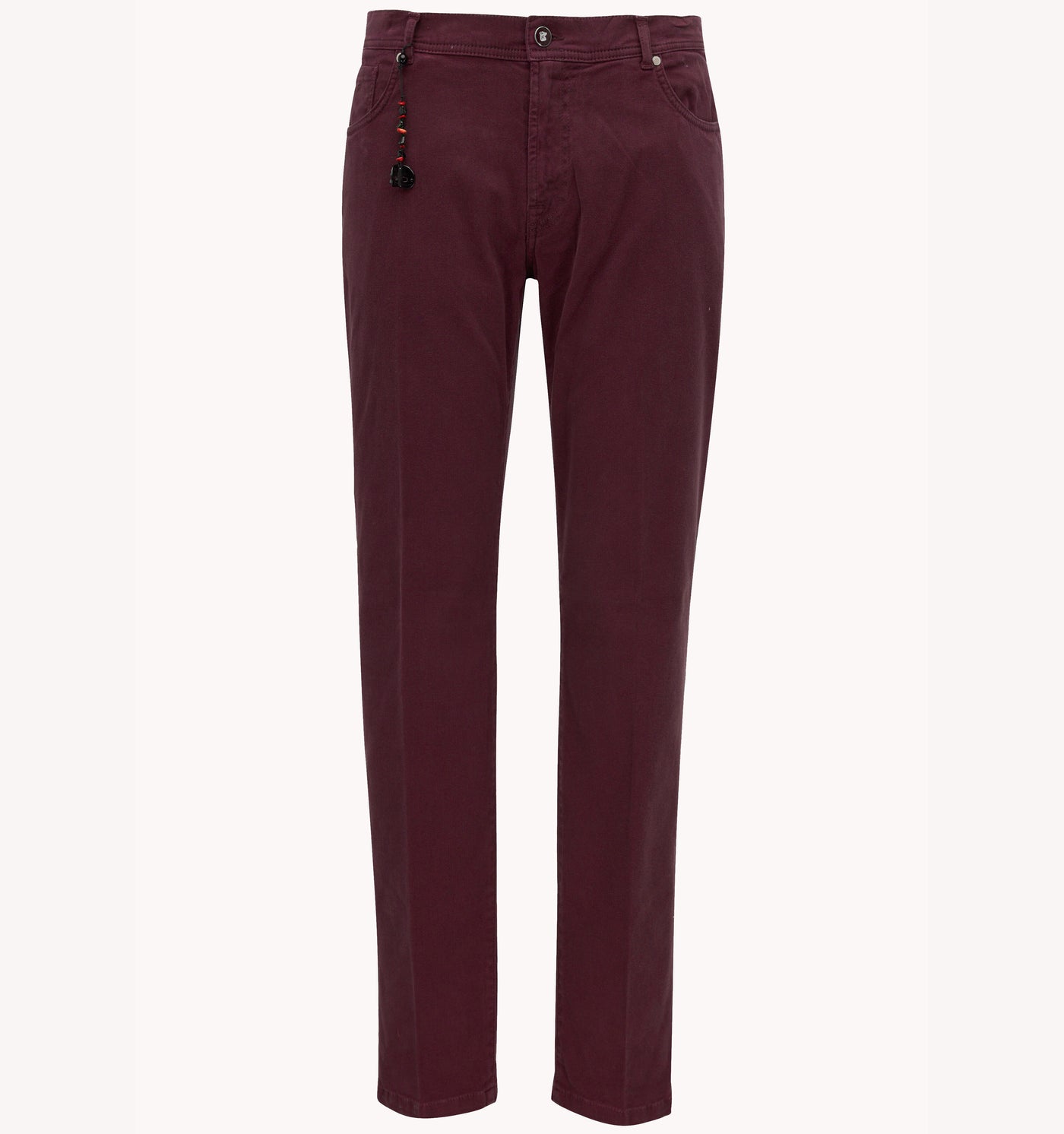 Pescarolo 5-Pocket Pant in Burgundy