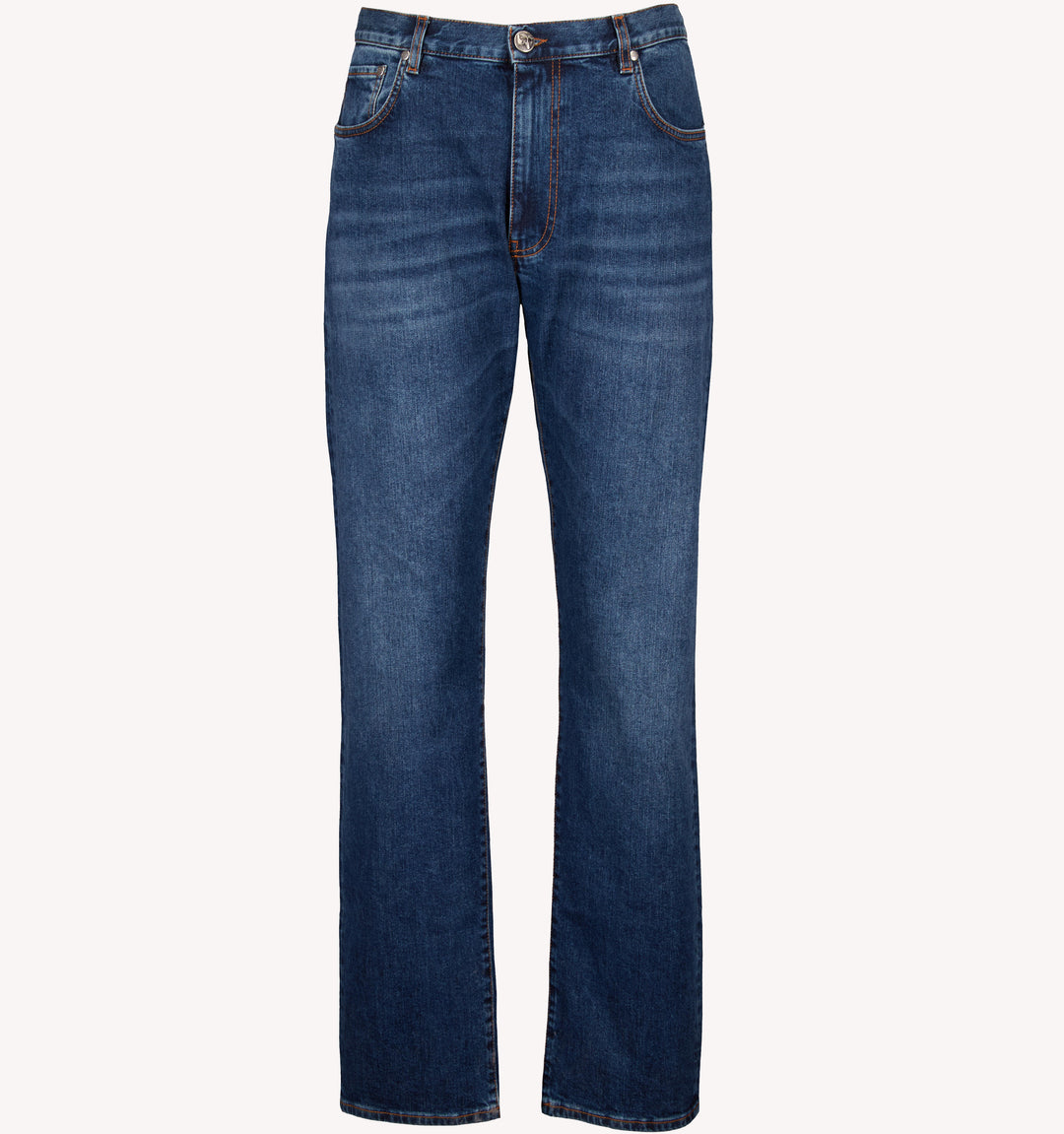 Pescarolo 5-Pocket Mayfair Jean in Dark Blue