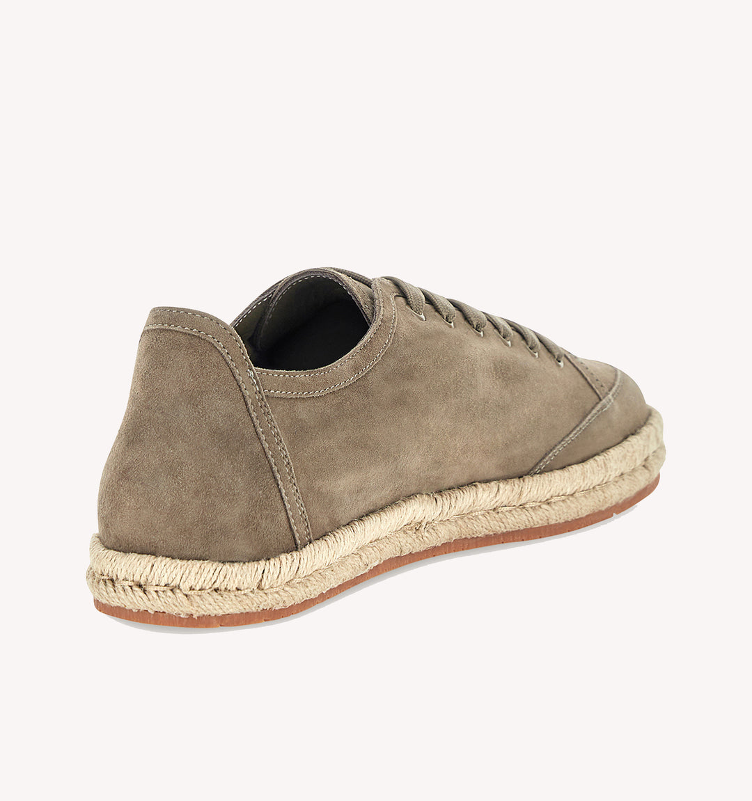 Paul & Shark Lace Up Espadrilles in Taupe