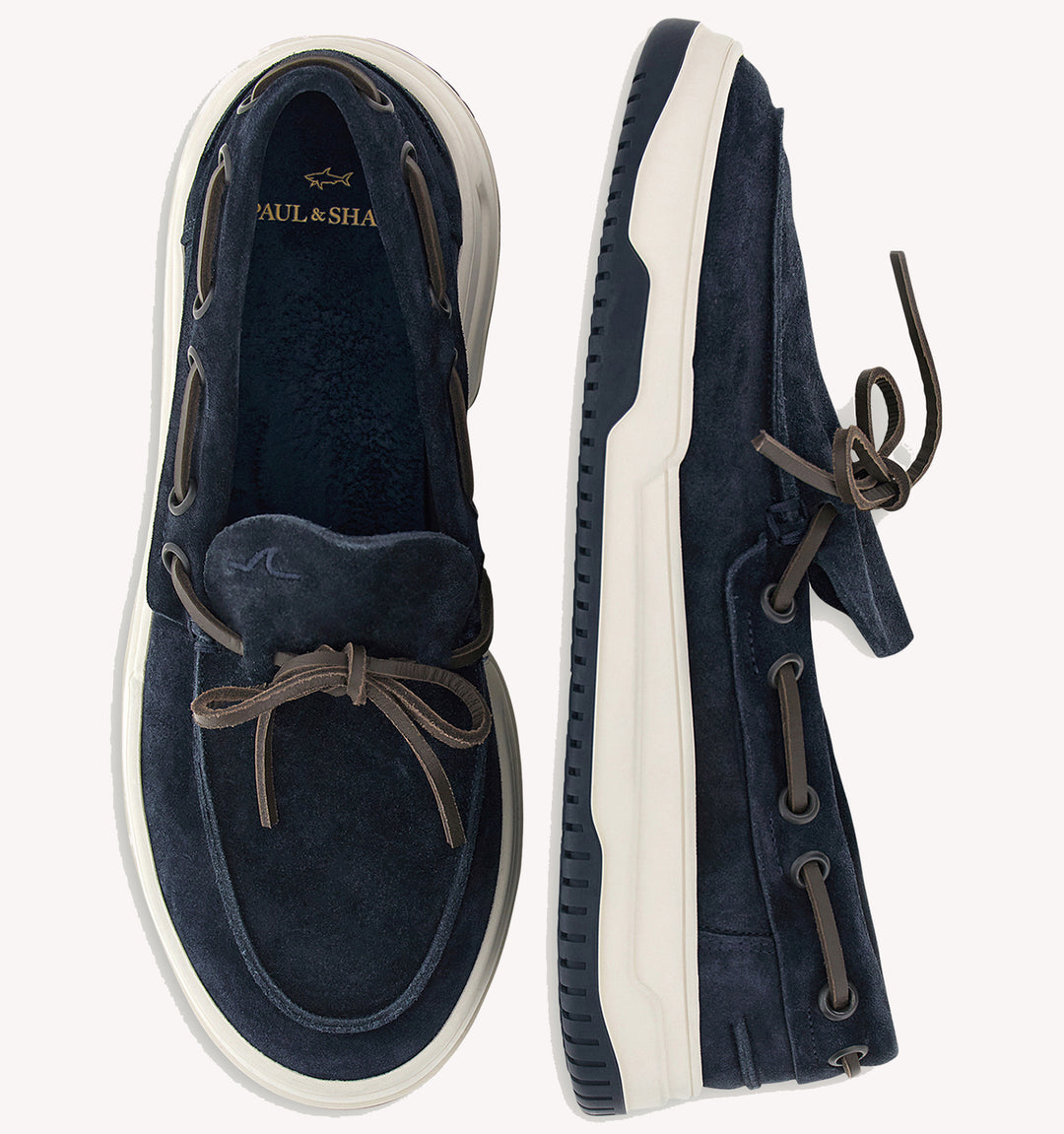 Paul & Shark Yacht Club Loafers in Blue